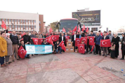 FATSA’DAN AFRİN’E GÖNÜL KÖPRÜSÜ