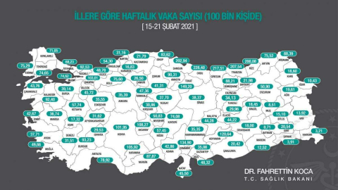 Ordu Vaka Sayılarında Türkiye Birincisi