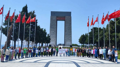 Kabataşlı öğrenciler Çanakkale'de