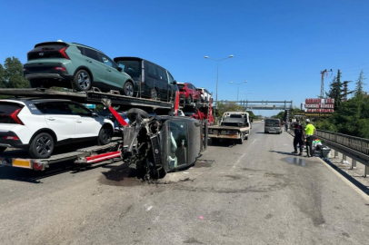 ORDU SAMSUN YOLUNDA KAZA: 8 YARALI