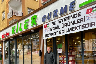 İSRAİL MALLARINA BOYKOT'A VATANDAŞTAN DESTEK