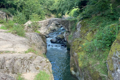 ÇAMAŞ KANYONU HAYRAN BIRAKIYOR