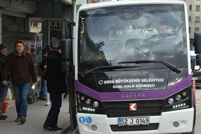 ORDU’DA ÜCRETSİZ ULAŞIM DEVAM EDECEK!