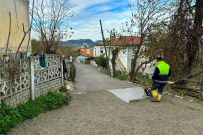 ÇÖTELİ'NİN YOLLARI GÜZELLEŞİYOR