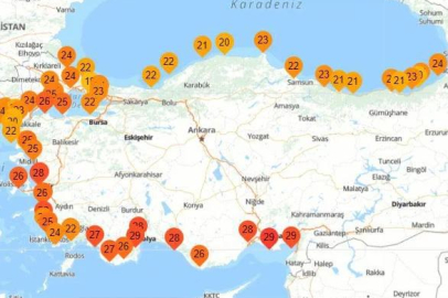 FATSA’DA DENİZ SUYU SICAKLIĞI 21 DERECEYİ GÖRDÜ