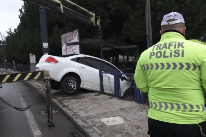 YAYAYA ÇARPMAMAK İÇİN BAHÇEYE UÇTU!