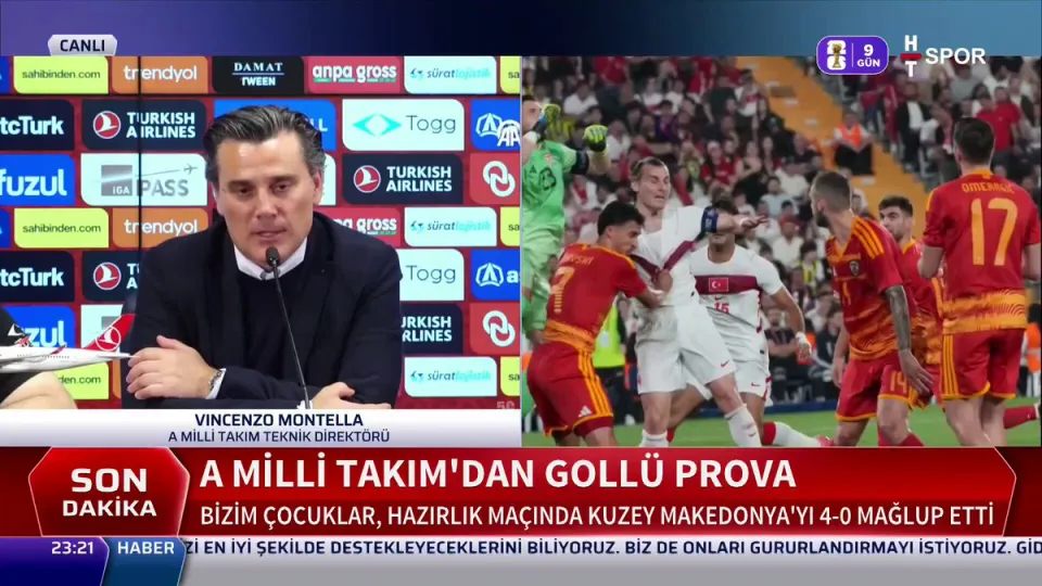 🎙️ Vincenzo Montella: Can Uzun, Aral Şimşir ve Deniz Gül'ün performanslarından memnunum. Zaten bu performansı verebileceklerini biliyorduk. Milli Takım'a entegre oluyorlar, onlar için ayrı mutluyum. Bugünü değil, gele...