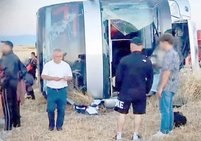 İstanbul’dan Ordu’ya Giden Otobüs Kaza Yaptı: 46 Yaralı