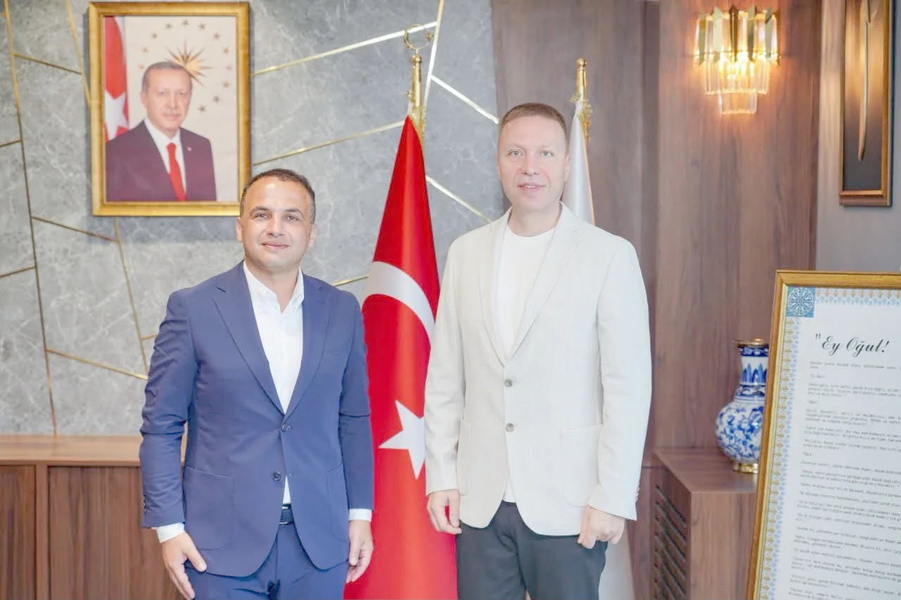 Kaymakam Böke’den  Başkan Kibar’a İade-İ Ziyaret